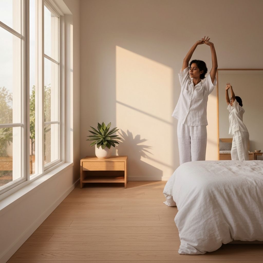 Daily routine concept